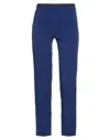 Rose & Lini Woman Pants Bright Blue Size 8 Acetate, Viscose, Lycra In Blue