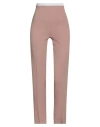 Rose & Lini Woman Pants Blush Size 2 Acrylic, Viscose, Lycra In Pink