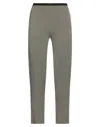 Rose & Lini Woman Pants Military Green Size 4 Acetate, Viscose, Lycra