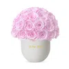 Rose Box Nyc 35 Rose Half Ball Arrangement In Pink
