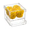Rose Box Nyc 4 Rose Jewelry Box In Bright Yellow
