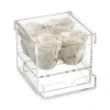 Rose Box Nyc 4 Rose Jewelry Box In Pure White