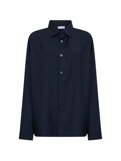 Rose Burrito Buttoned Shirt In Blue