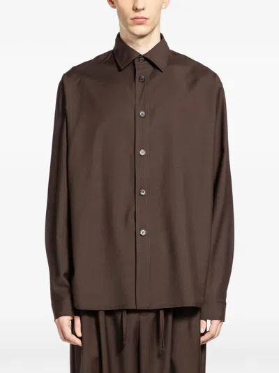 Rose Burrito Virgin Wool Overshirt In Multi