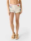 Rose Carmine Bloom Short In Multi In Multi