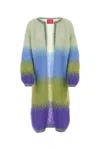 Rose Carmine Cardigan In Misto Mohair Multicolor Donna In Multi