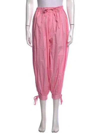Pre-owned Rose Carmine Wide Leg Pants W/ Tags In Pink