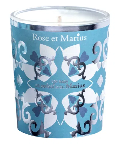 Rose Et Marius Un Bain De Soleil Avec Marius Scented Candle 80 G In White