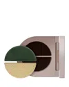 Rose Inc Satin & Shimmer Duet Powder & Cream Eyeshadow Satin Olive / Khaki Shimmer 2 X 0.052 oz / 1.5 G
