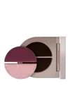 Rose Inc Satin & Shimmer Duet Powder & Cream Eyeshadow Satin Plum / Lavender Shimmer 2 X 0.052 oz / 1.5 G