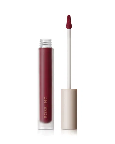 Rose Inc Lip Cream Longwearing Matte Liquid Lipstick With Squalane Love Beckons 0.1 oz / 3.2 ml