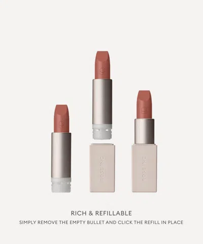 Rose Inc Satin Lip Colour Rich Lipstick Refill 4g In Besotted Beige Pink