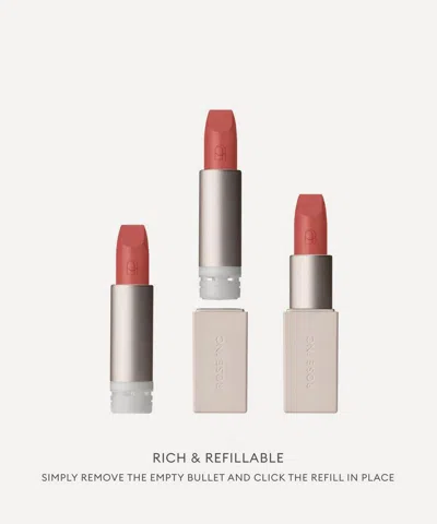 Rose Inc Satin Lip Colour Rich Lipstick Refill 4g In Poetic Muted Coral