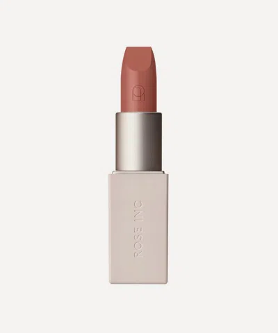 Rose Inc Satin Lip Colour Rich Refillable Lipstick 4g In Besotted Beige Pink