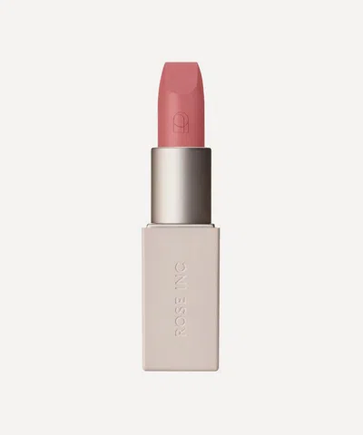 Rose Inc Satin Lip Colour Rich Refillable Lipstick 4g In Demure Cool Blush