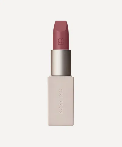 Rose Inc Satin Lip Colour Rich Refillable Lipstick 4g In Intuitive Deep Mauve