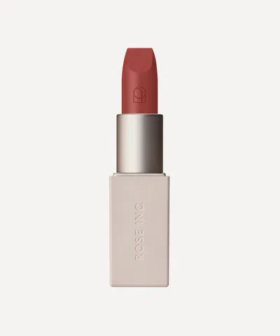 Rose Inc Satin Lip Colour Rich Refillable Lipstick 4g In Persuasive Warm Rose