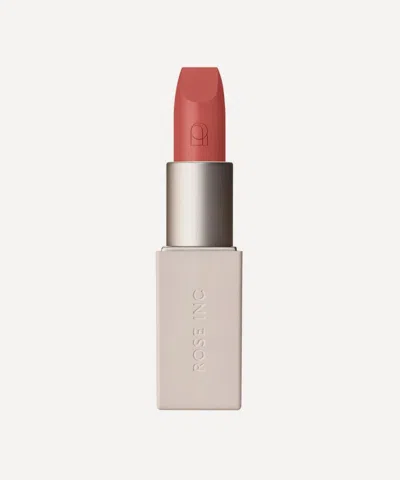 Rose Inc Satin Lip Colour Rich Refillable Lipstick 4g In Poetic Muted Coral