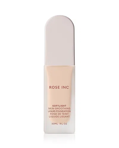 Rose Inc Softlight Skin-smoothing Liquid Foundation In Brown