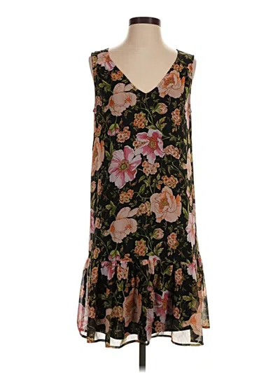 Pre-owned Rose + Olive Casual Dress In Black