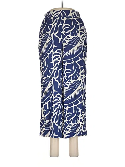 Pre-owned Rose + Olive Casual Pants In Blue