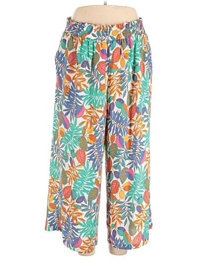 Pre-owned Rose + Olive Casual Pants In Orange