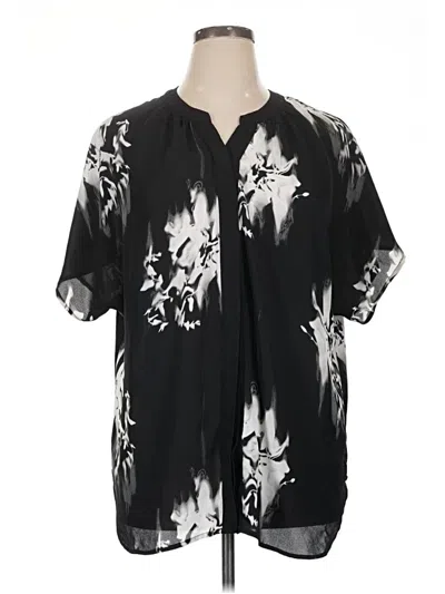 Pre-owned Rose + Olive Kimono In Black