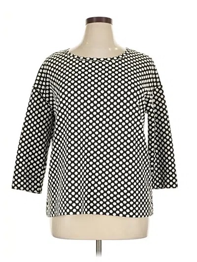 Pre-owned Rose + Olive Pullover Sweater In Black