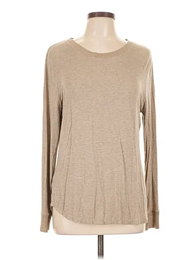 Pre-owned Rose + Olive Pullover Sweater In Brown