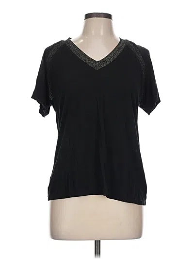 Pre-owned Rose + Olive Short Sleeve T-shirt In Black