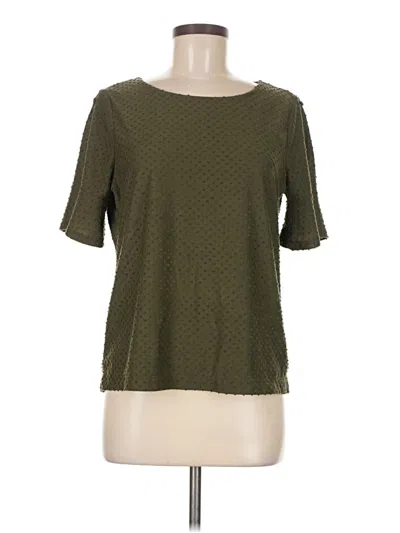 Pre-owned Rose + Olive Short Sleeve T-shirt In Green