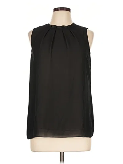 Pre-owned Rose + Olive Sleeveless Blouse In Black