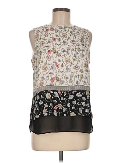 Pre-owned Rose + Olive Sleeveless Blouse In Black