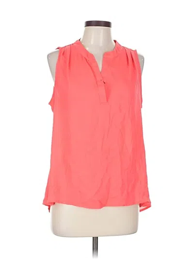 Pre-owned Rose + Olive Sleeveless Blouse In Orange