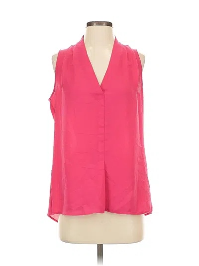 Pre-owned Rose + Olive Sleeveless Blouse In Pink