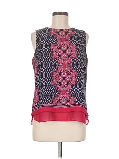 Pre-owned Rose + Olive Sleeveless Blouse In Pink