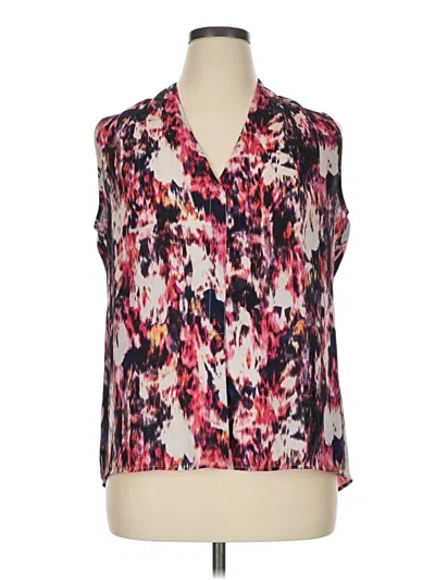 Pre-owned Rose + Olive Sleeveless Blouse In Pink