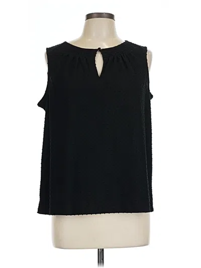 Pre-owned Rose + Olive Sleeveless T-shirt In Black