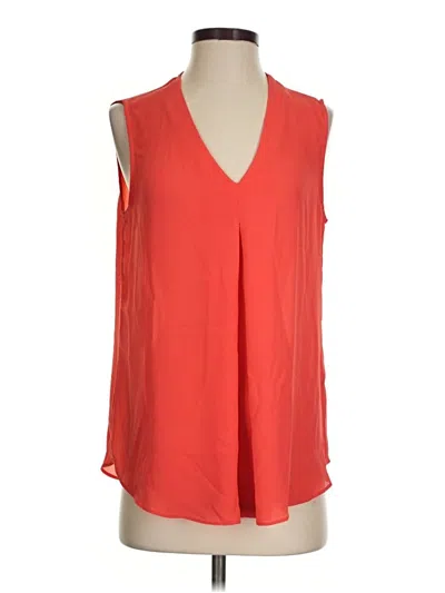 Pre-owned Rose + Olive Sleeveless T-shirt In Red