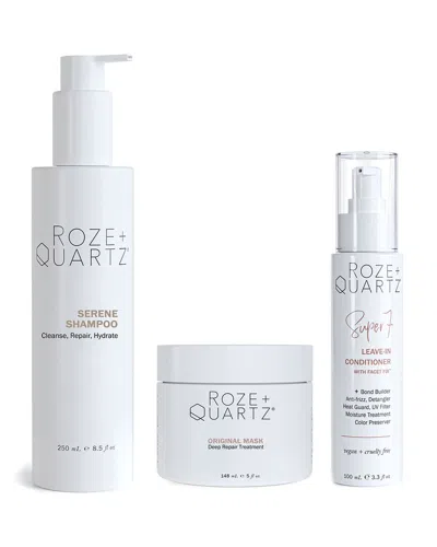 Rose + Quartz Roze + Quartz Unisex Original Wash + Style 3pc Bundle