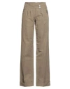 Rose Selavy Woman Pants Sand Size 4 Cotton, Linen, Tencel