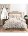 Rose Tree Baroda Floral Comforter Set In Multi