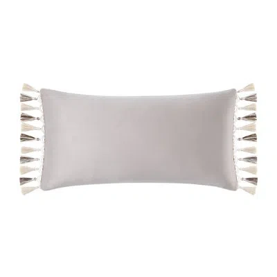 Rose Tree Belle Boudoir Decorative Pillow In Gray
