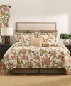 Rose Tree Bronte Floral Comforter Sets In Brown