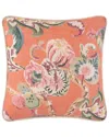 Rose Tree Cara Floral Decorative Pillow In Pink