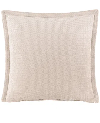 Rose Tree Cara Woven Sham, European In Orange