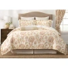 Rose Tree Eden Floral 4 Piece Queen Comforter Set In Multi