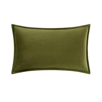 Rose Tree Esmeralda Velvet Pillow In Green