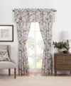 Rose Tree Esmeralda Window Panel Set, 84" X 100" In Sage