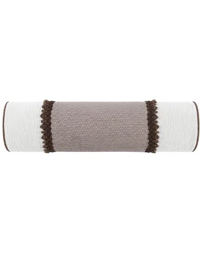 ROSE TREE ROSE TREE ESMERALDA WOVEN NECKROLL PILLOW